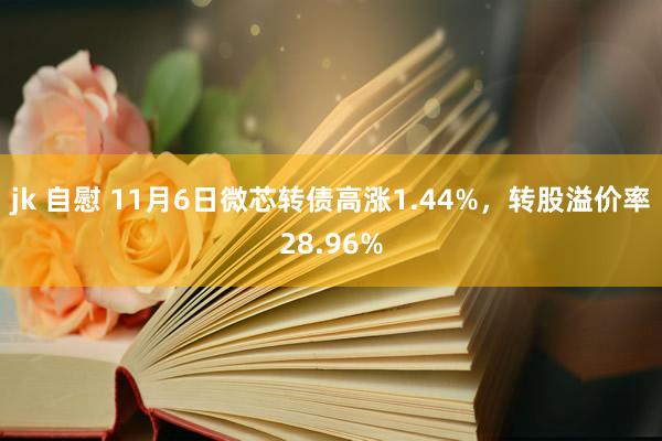 jk 自慰 11月6日微芯转债高涨1.44%，转股溢价率28.96%